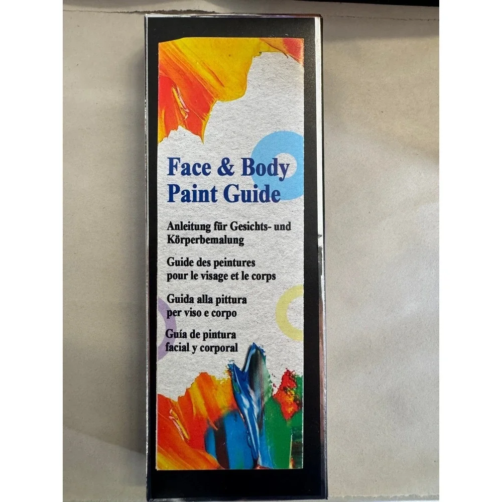 Ccbeauty Face & Body Paint 12 Flash Color Palette 80g Multicolor